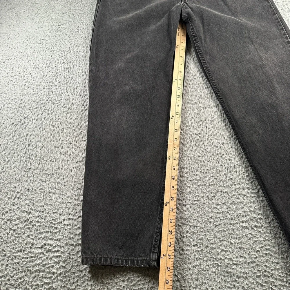 Levis Jeans Mens 36x30(35x30 Fits) 550 Relaxed Fit Black Straight Leg Vtg‎ 1999